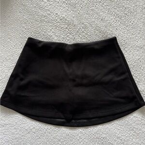 Women’s Black Mini Skort